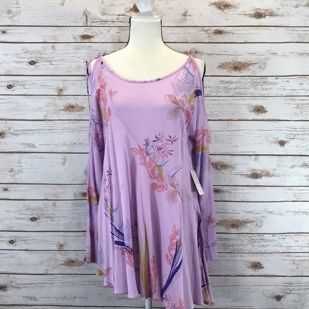 NWT Free People Clear Skies Cold Shoulder Tunic - Picture 3 of 8